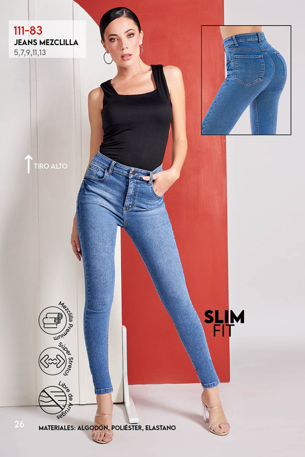 Jeans Corte Vaquero Slim Fit