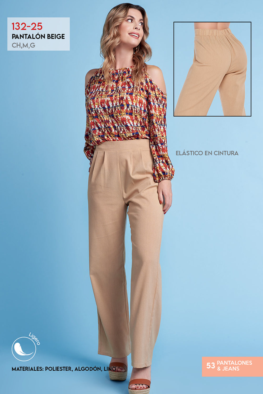 Pantalon Formal Beige