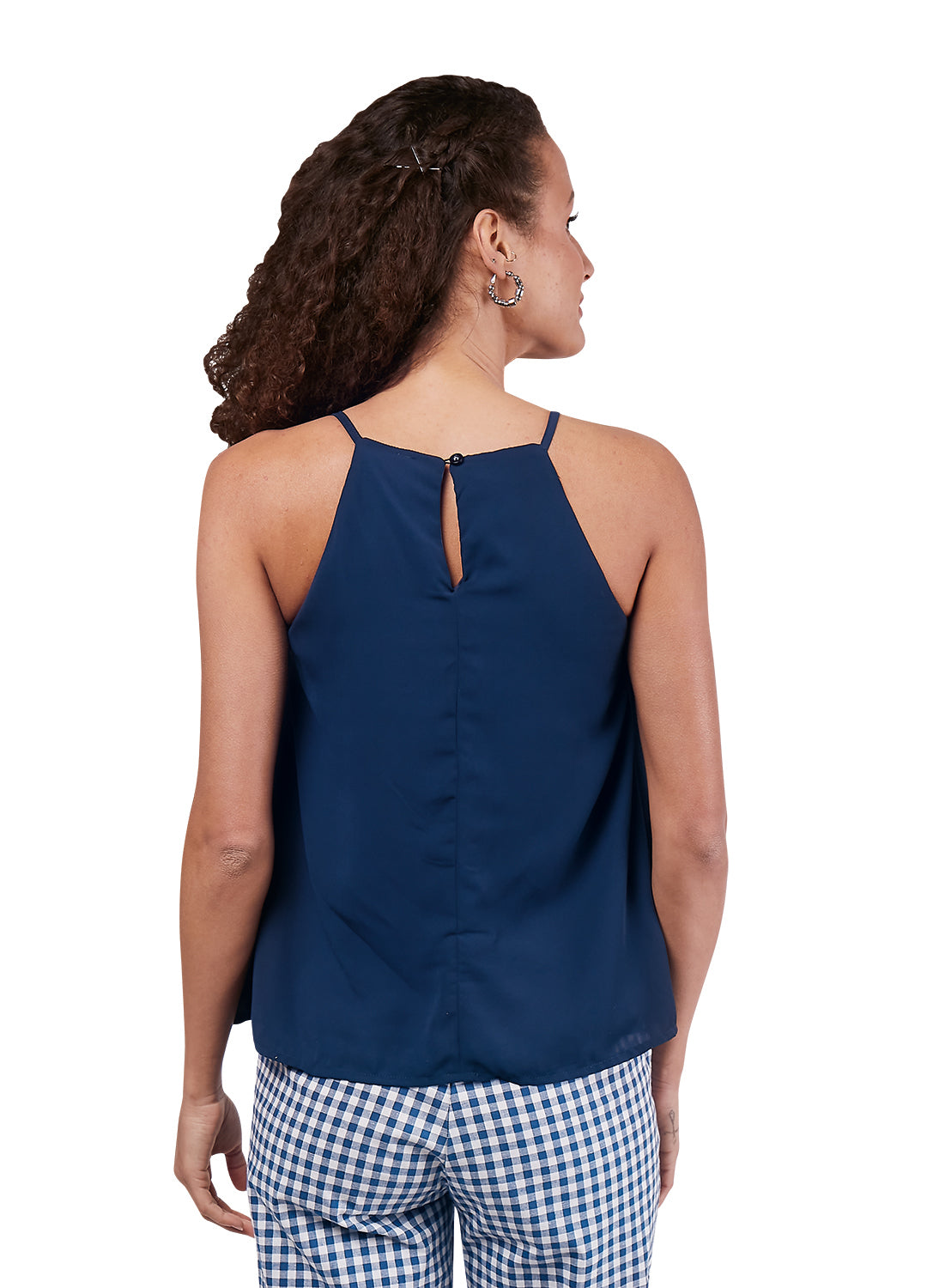 Blusa Azul Marino Dama