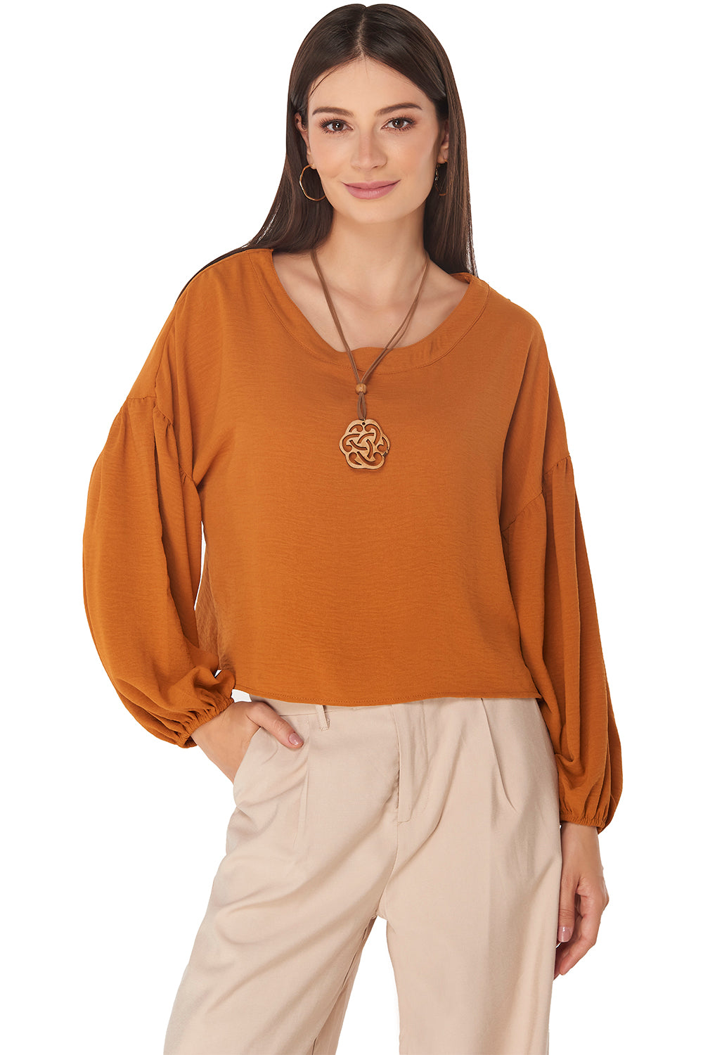 Blusa Cafe