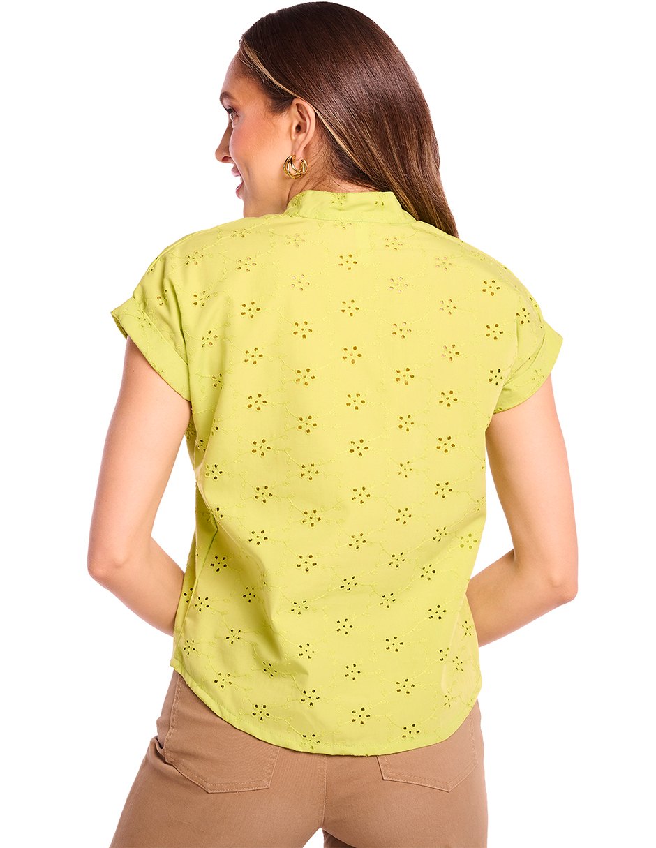 Blusa Verde Limon