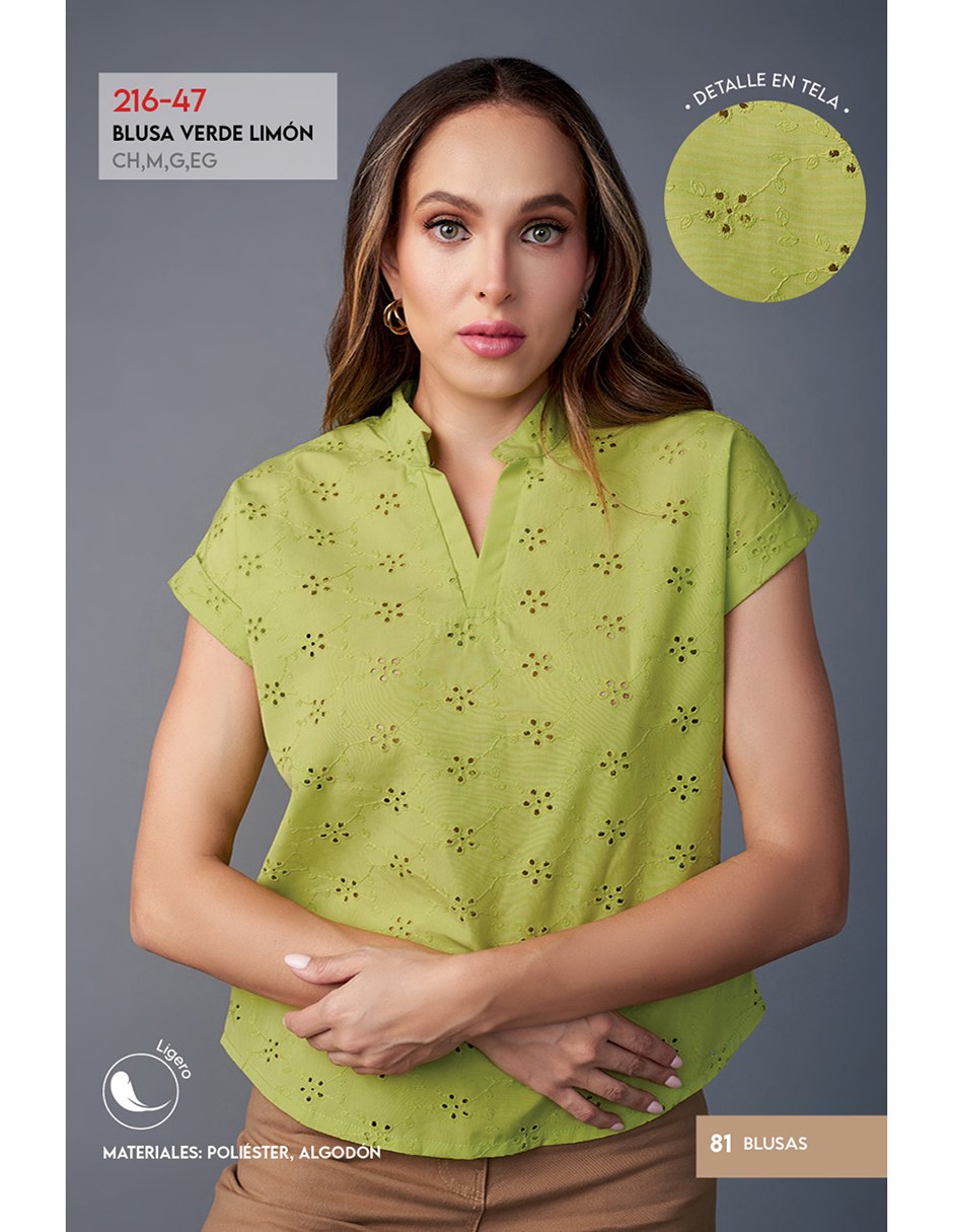 Blusa Verde Limon