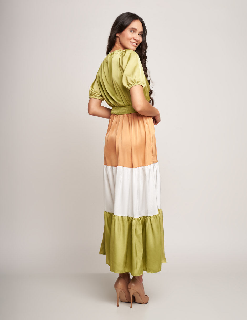 Vestido Largo Multicolor