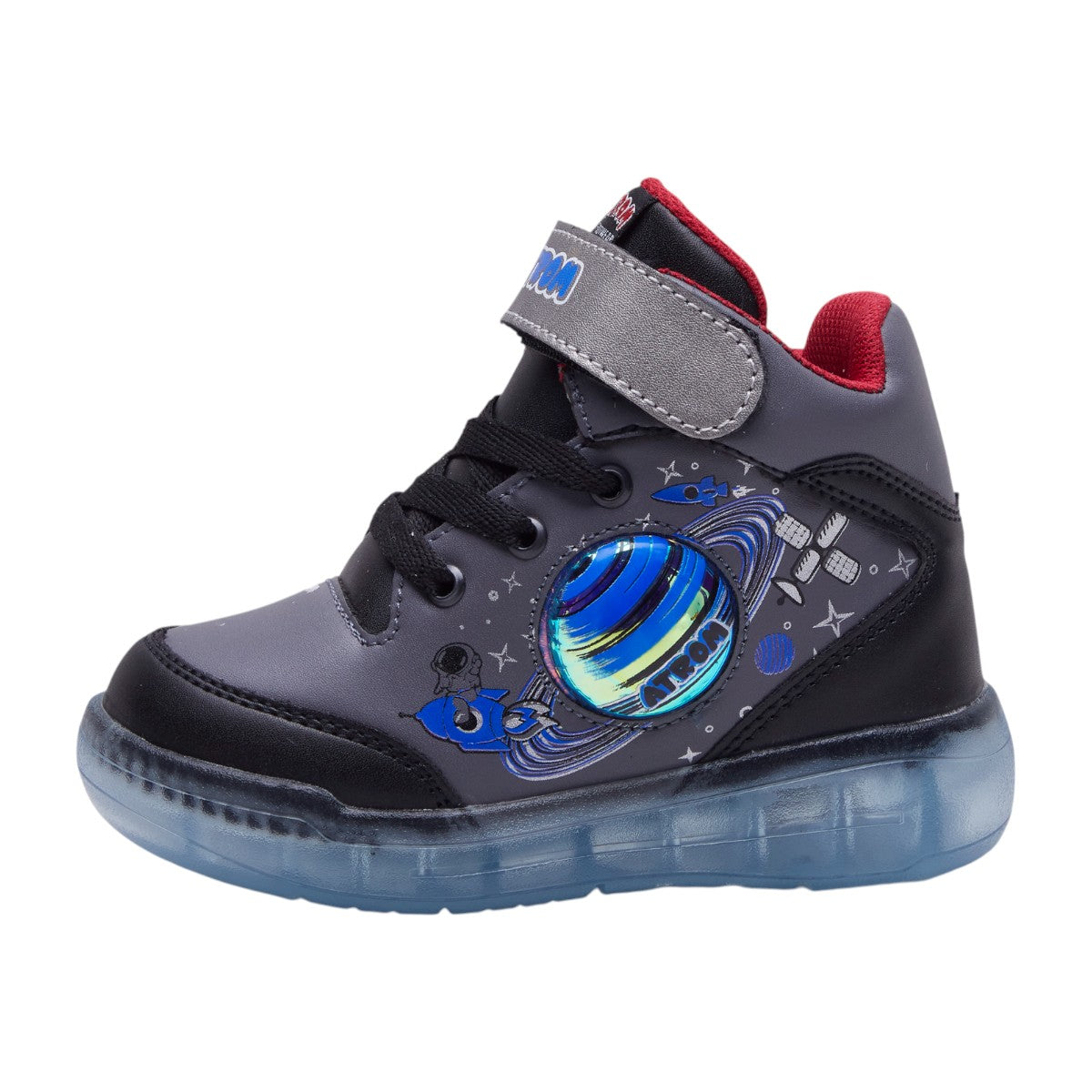 Tenis Bota Niños Multicolor Decoración Temática Espacio dv2925