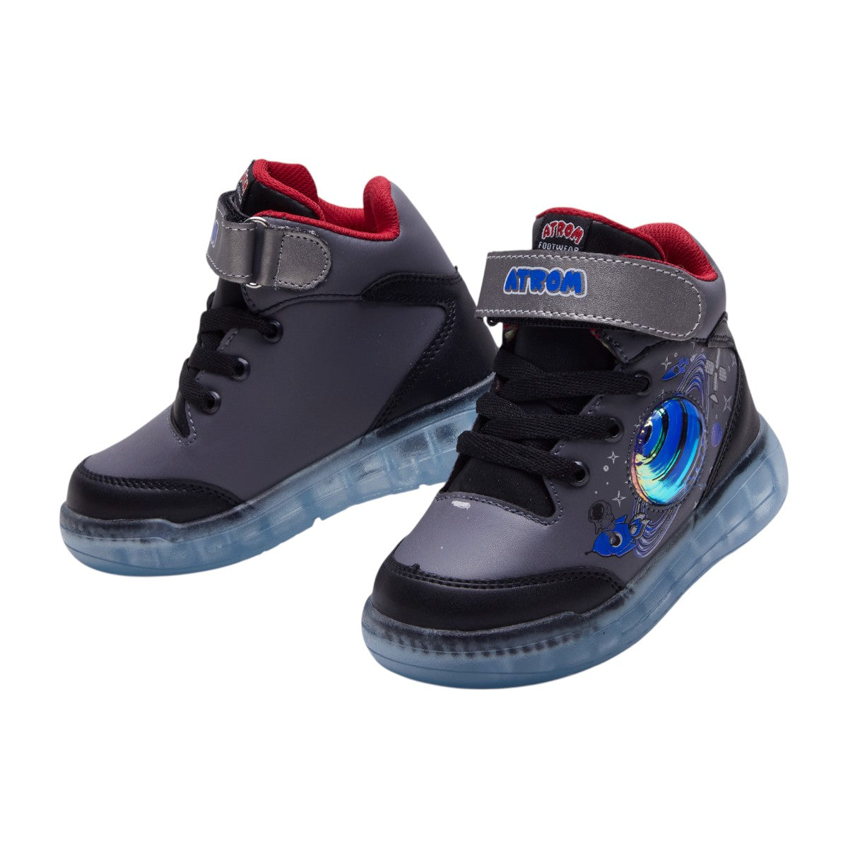 Tenis Bota Niños Multicolor Decoración Temática Espacio dv2925