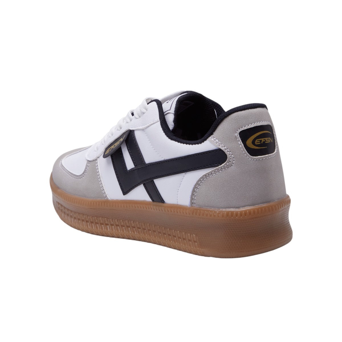 Tenis Mujer Casuales Cortes Asimétricos en Mezcla de Piel y Terciopelo Color Blanco dv2925