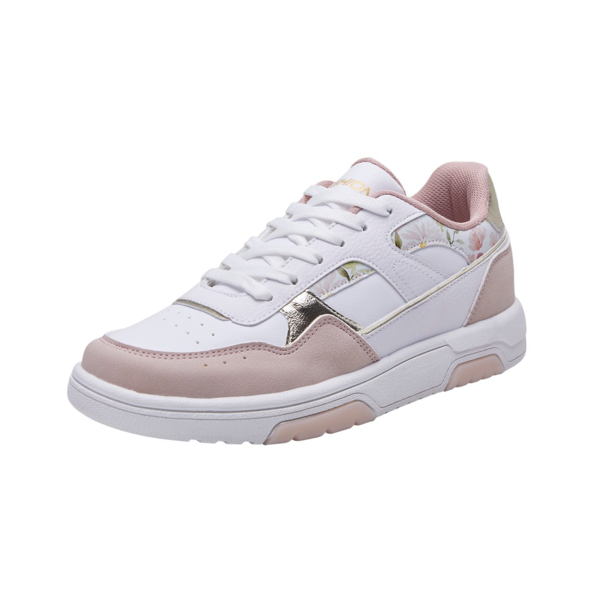 Tenis Mujer Casuales Detalles Florales y Metálicos dv2925