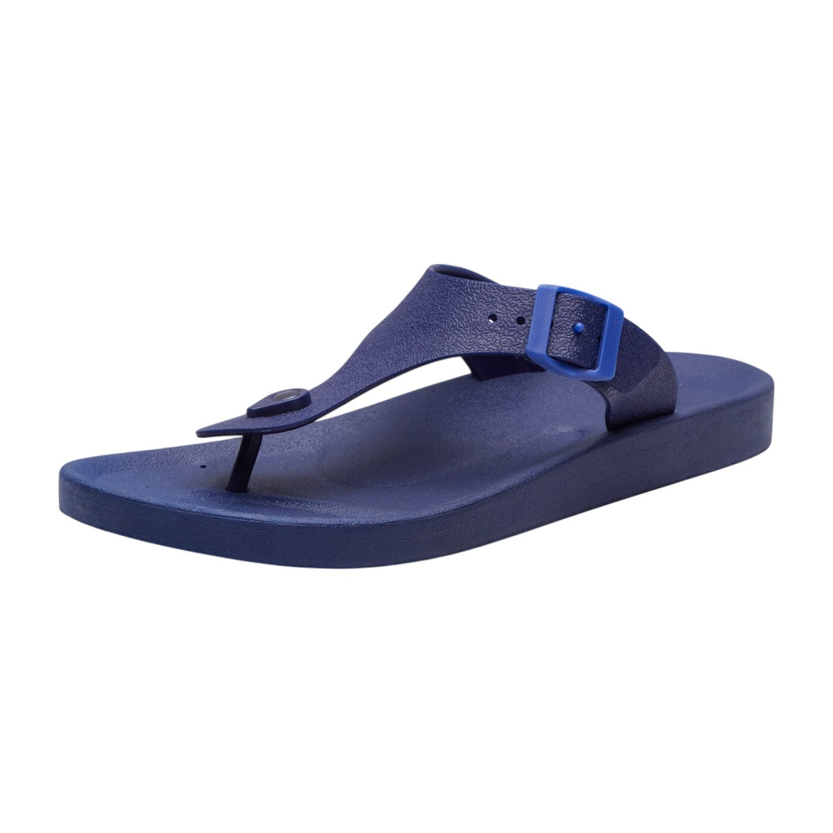 Sandalias de plástico para hombre color azul marino, hebillas de ajuste, suela antideslizante y confort, marca horcapollo 2927270