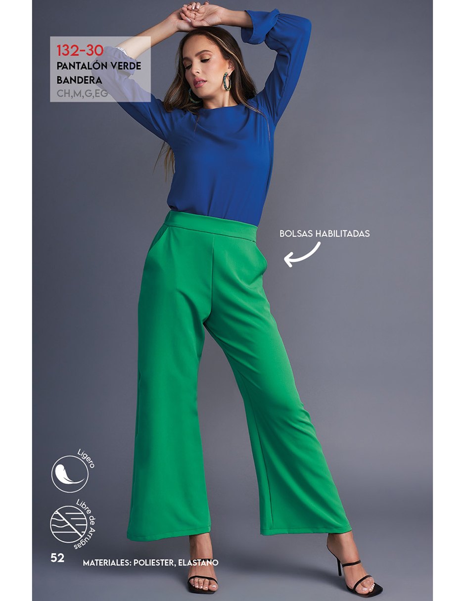 Pantalon Verde Bandera