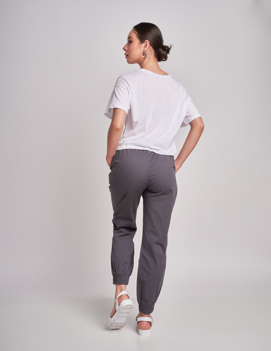 Jogger Premium: Elasticidad en Cintura y Tobillos para Comodidad