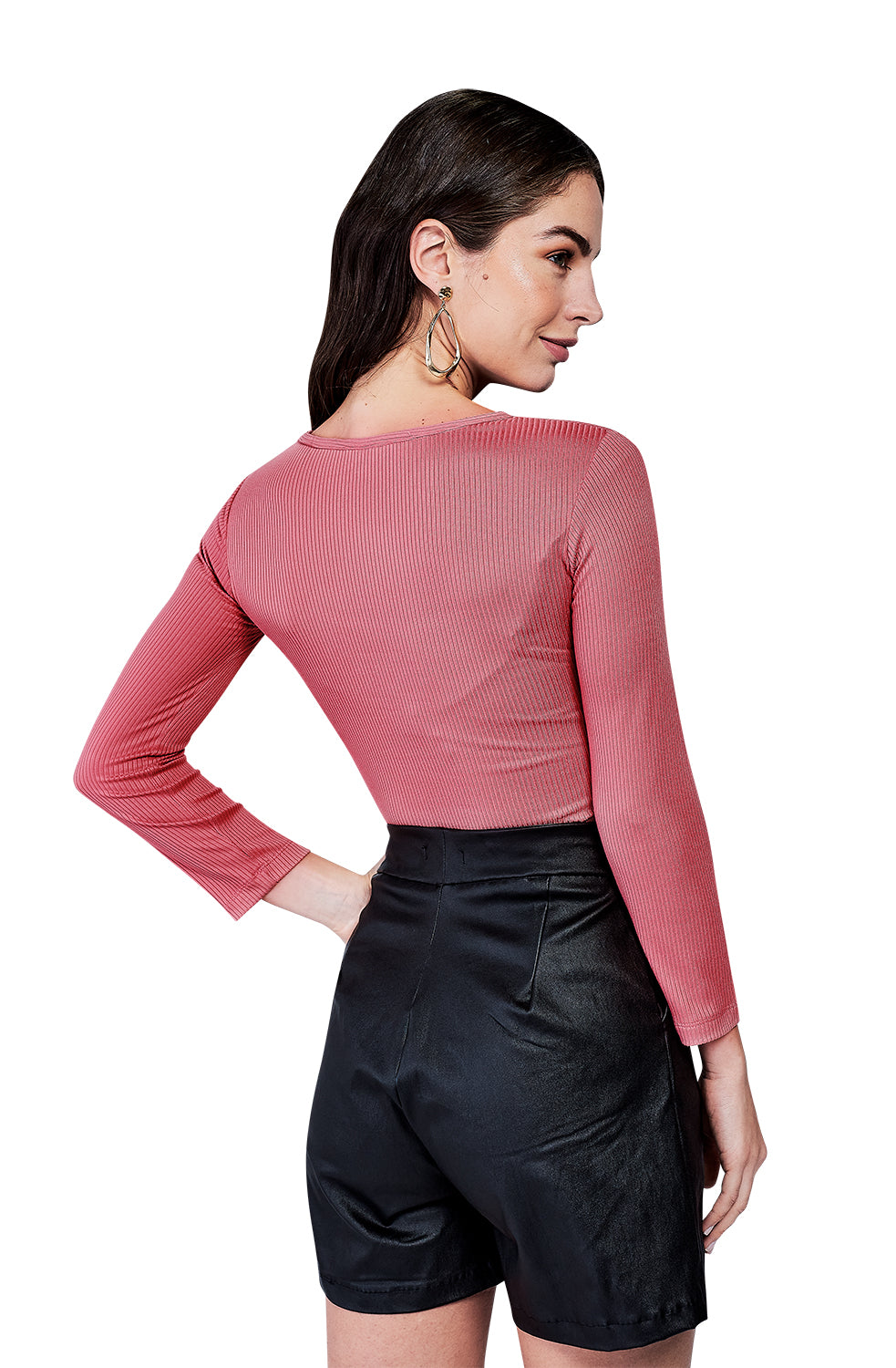 Blusa Rosa Dama