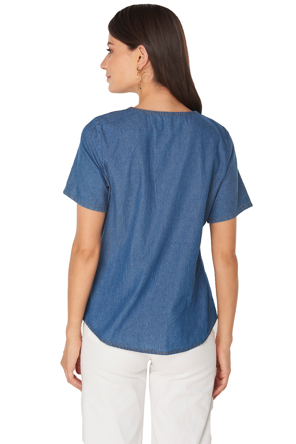 Blusa Mezclilla