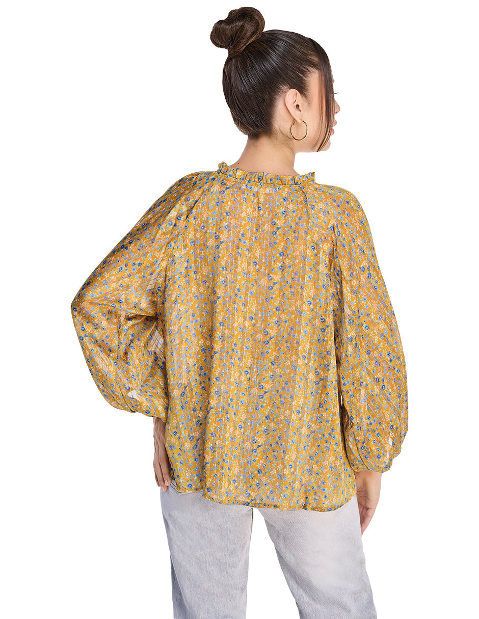 Blusa Holgada Estampada