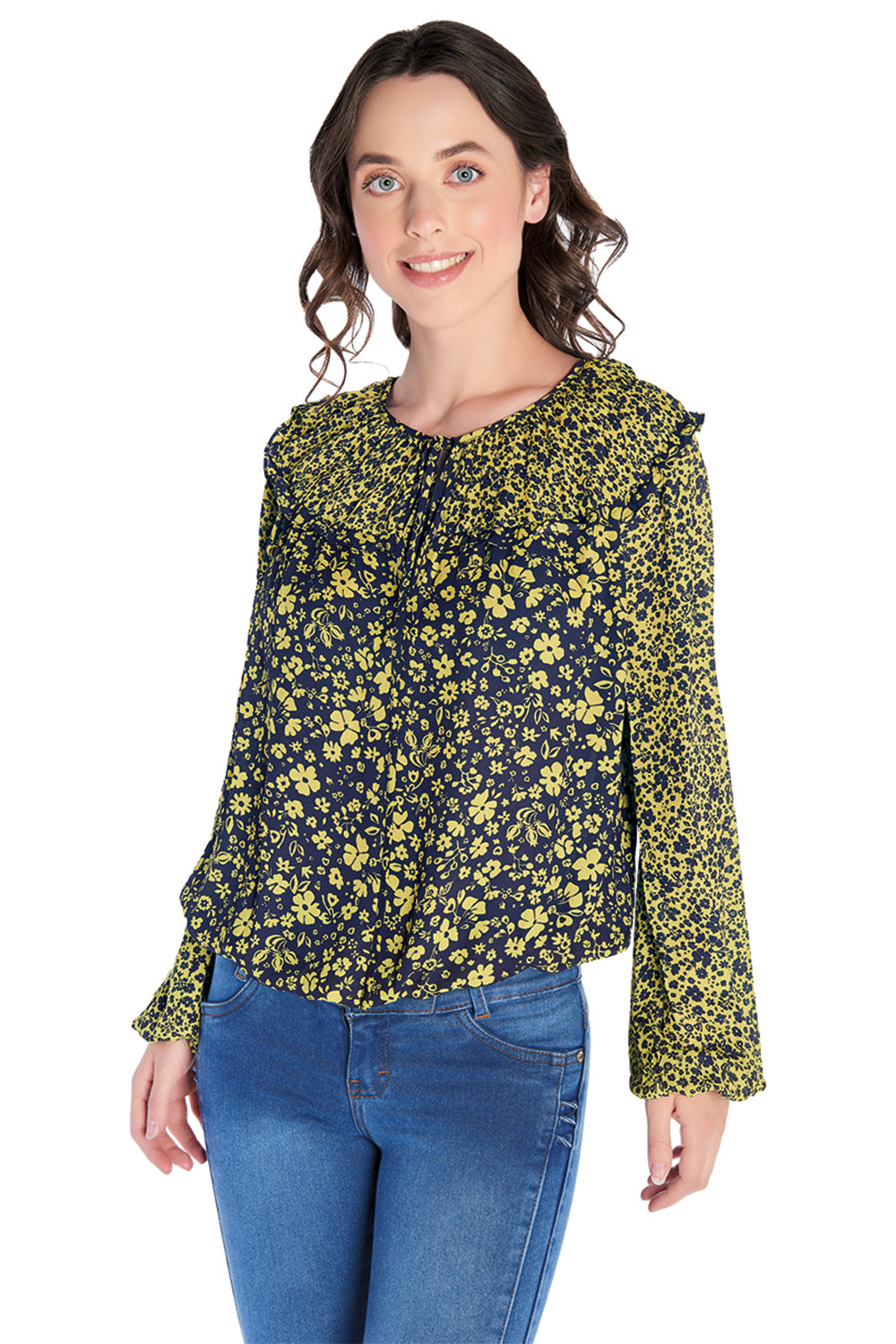 Blusa Holgada Estampada