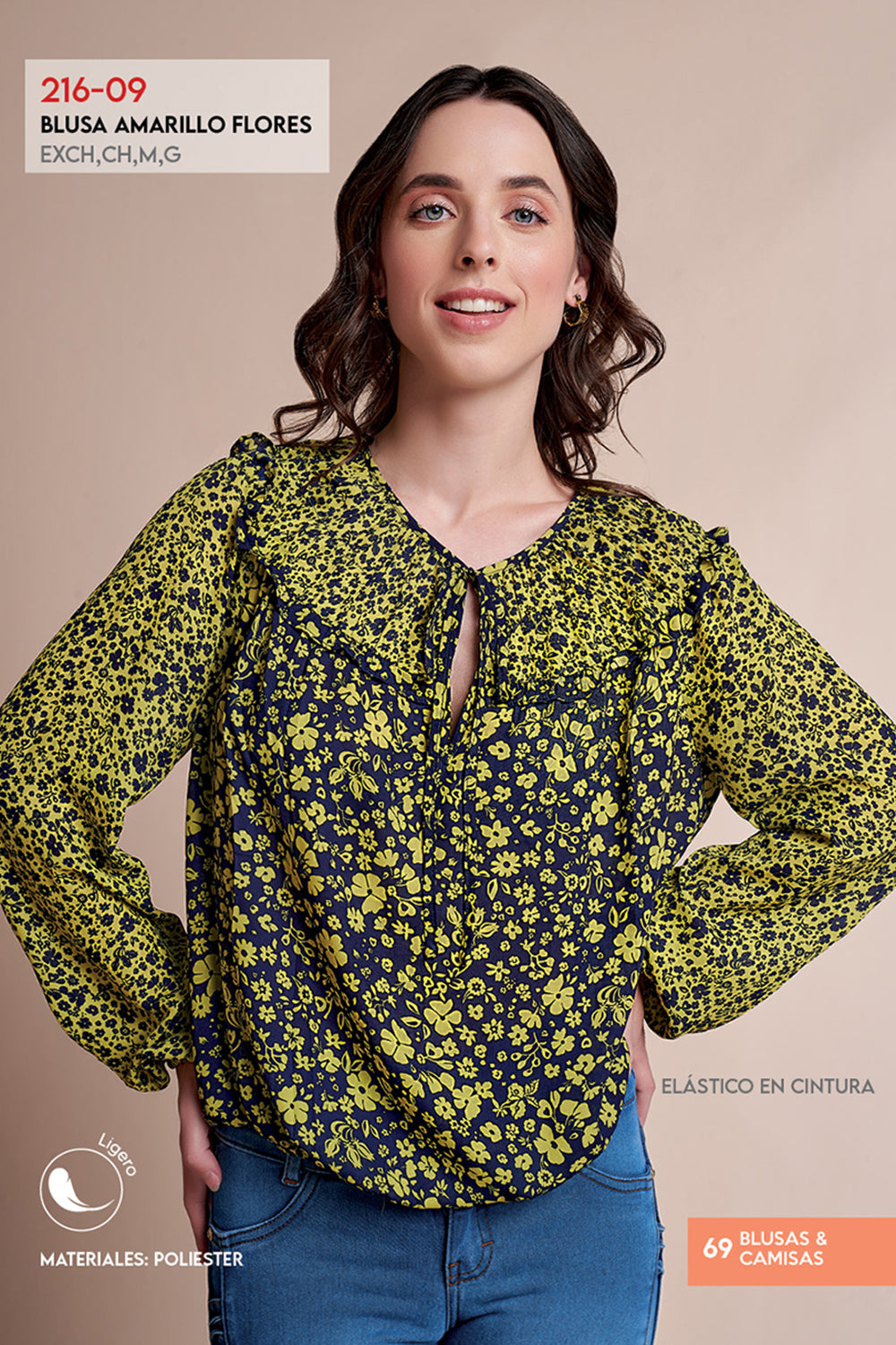 Blusa Holgada Estampada