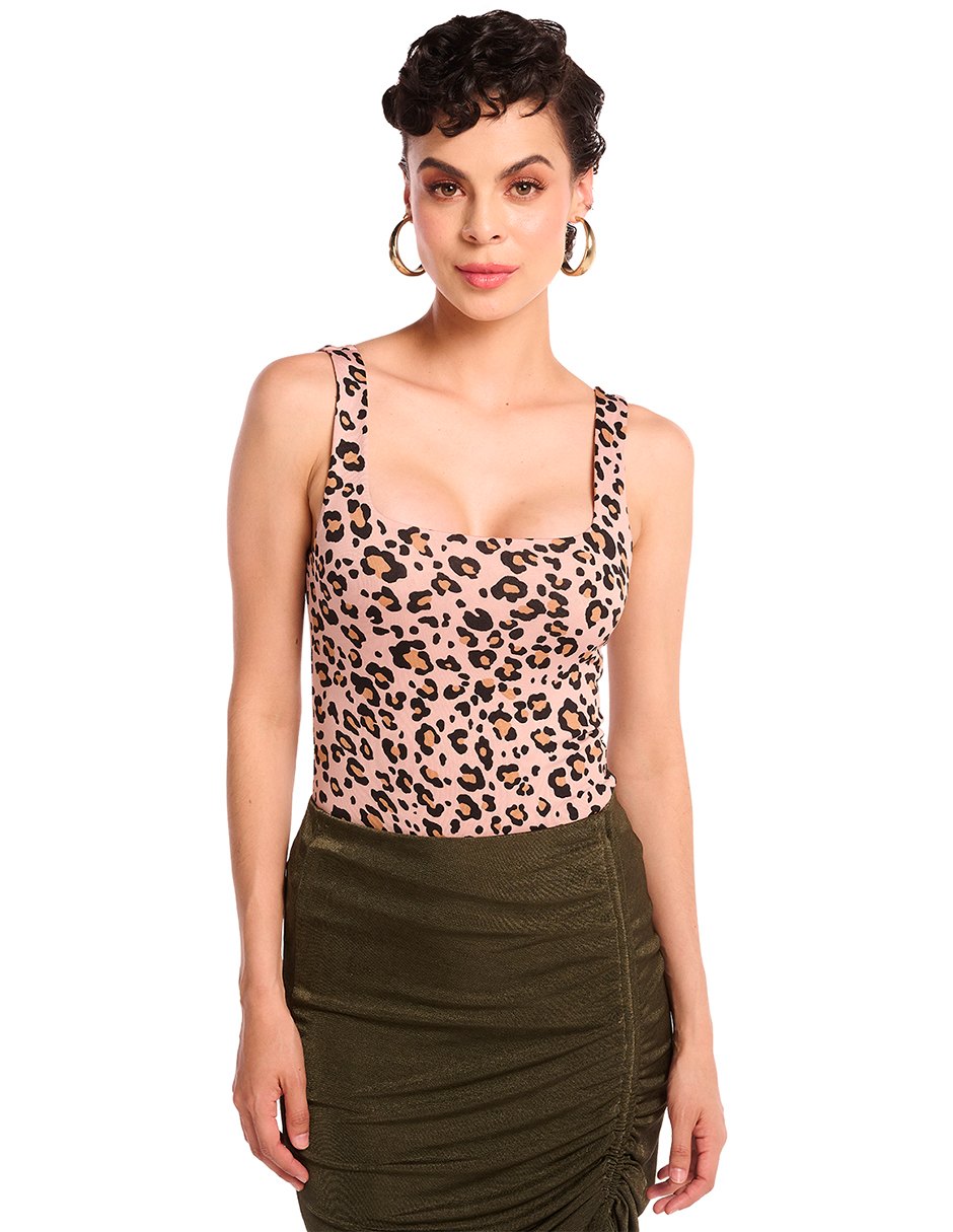 Body Beige Animal Print