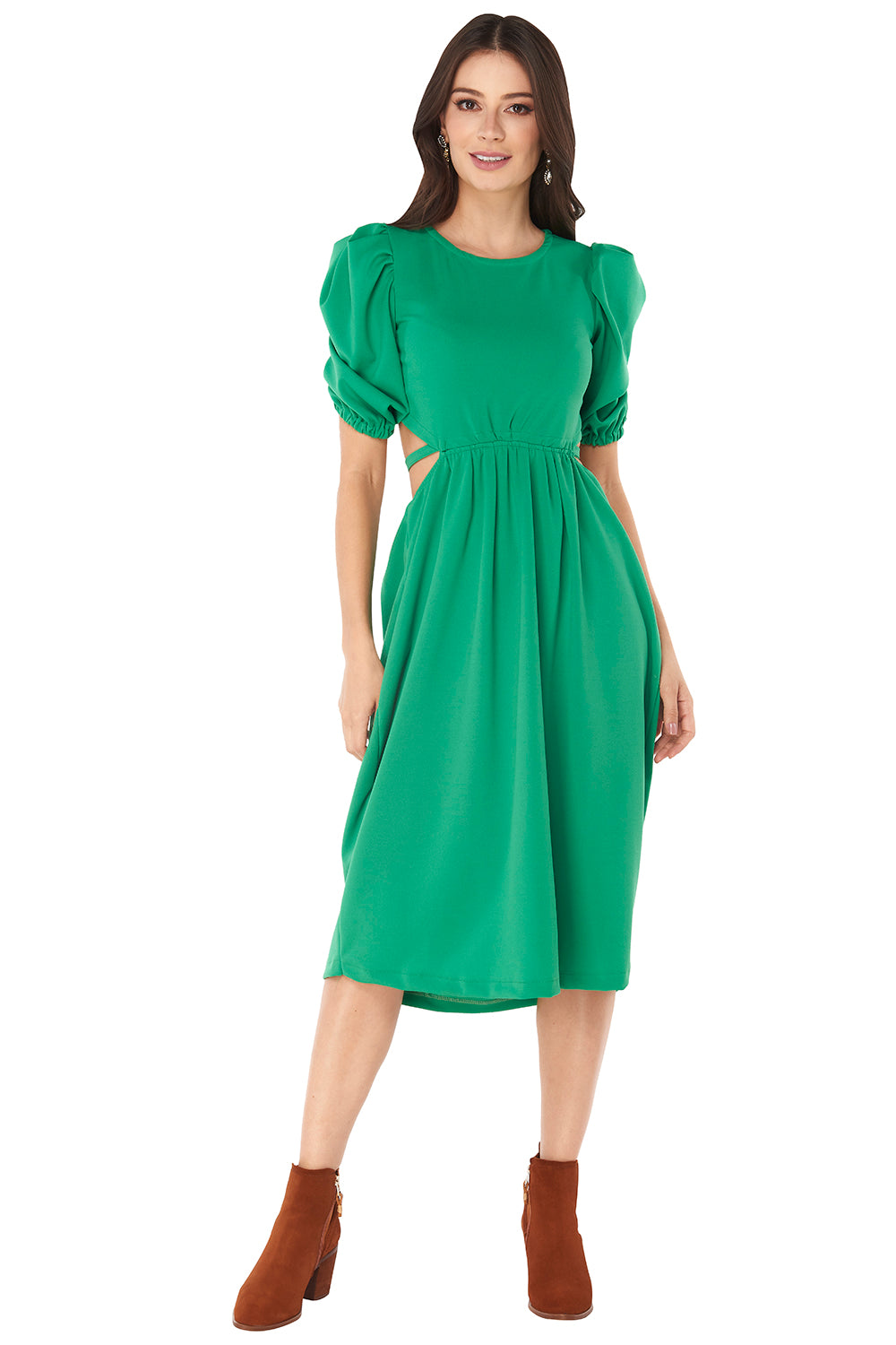 Vestido Verde Midi