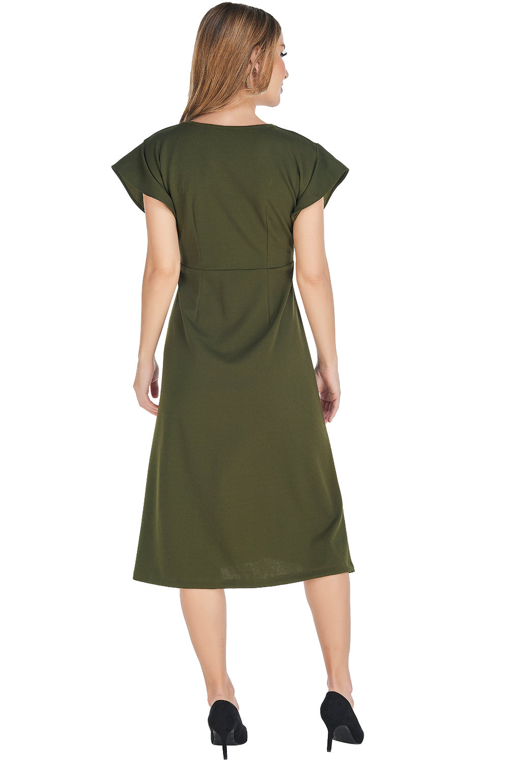 Vestido Verde Olivo